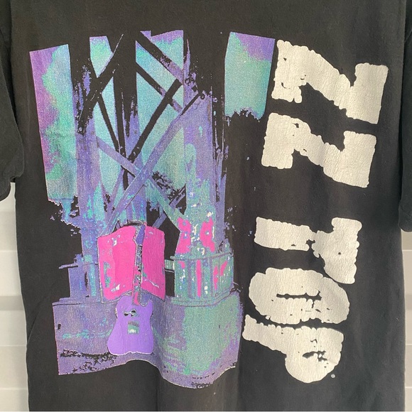 Vintage ZZ Top 1994 Antenna Tour Rock & Roll T Shirt - Large - Picture 4 of 9